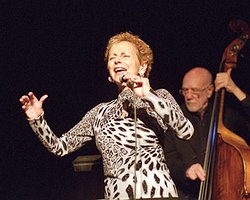 Marlene Verplanck sings with The Chris Holmes Trio